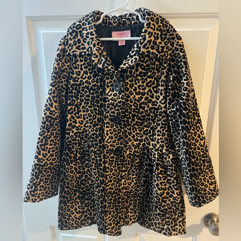 Copper Key Animal Print Jacket